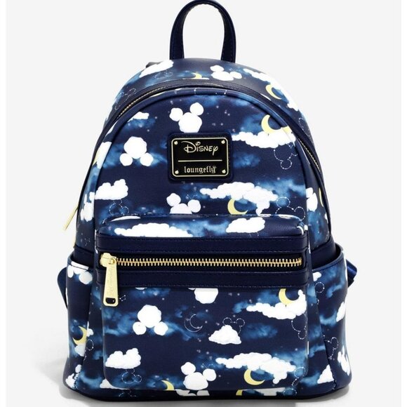Loungefly Mickey Clouds and Constellations Mini Backpack main image 4